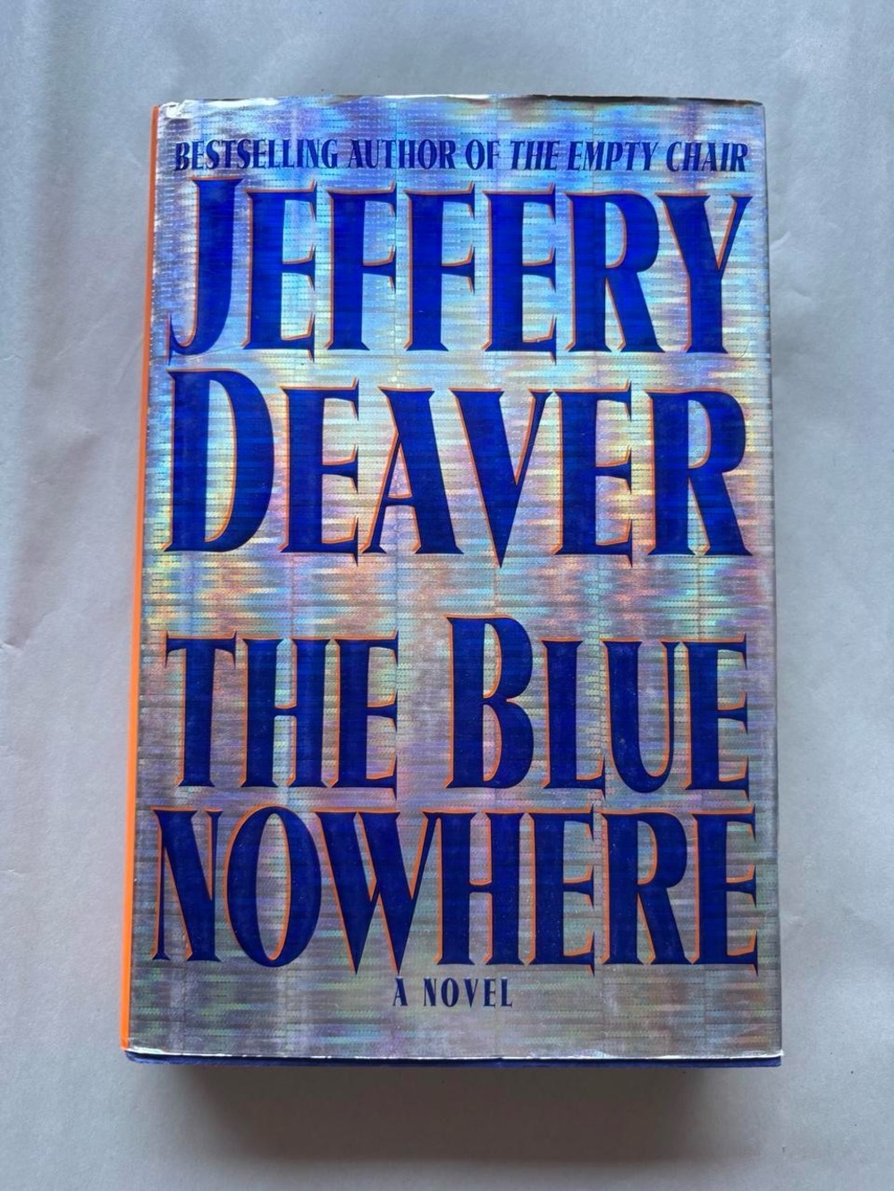 Jeffery Deaver The Blue Nowhere hardcover book